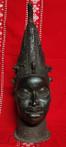 Tête - Bronze africain - In the style of Benin Kingdom -