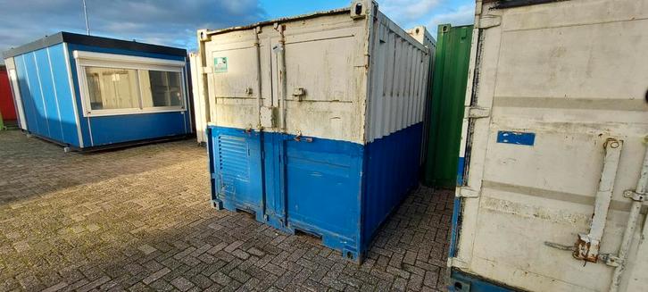 Opslagcontainer 8ft. HS-1487, Zakelijke goederen, Machines en Bouw | Keten en Containers, Ophalen of Verzenden