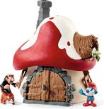 schleich de Smurfen Smurfenhuis met Grote Smurf, Gargamel..., Verzenden, Nieuw