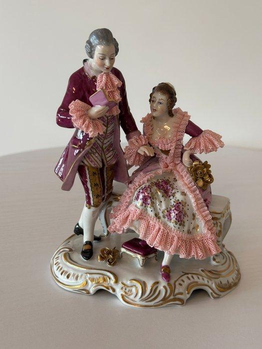 Aelteste Volkstedter - Beeldje - Spectacular  Reading, Antiek en Kunst, Antiek | Glaswerk en Kristal