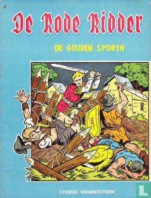 Rode Ridder, De [Vandersteen] - De gouden sporen - 1960, Boeken, Stripverhalen, Zo goed als nieuw, Eén stripboek, Verzenden