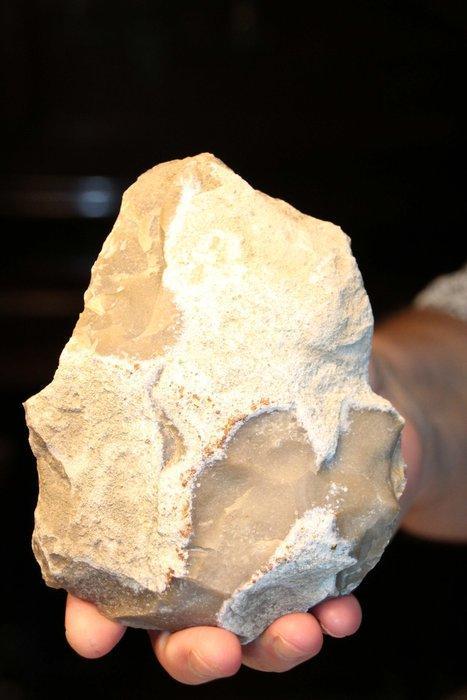 Paléolithique Silex Bifaces - 147 mm (Sans prix de réserve), Antiquités & Art, Antiquités | Autres Antiquités