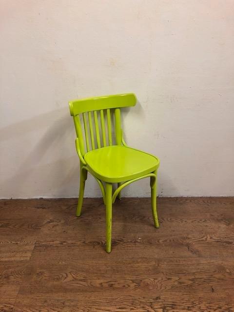 Gebruikte Ton Spijlstoel - S3494- Vintage/Café, Huis en Inrichting, Stoelen, Ophalen