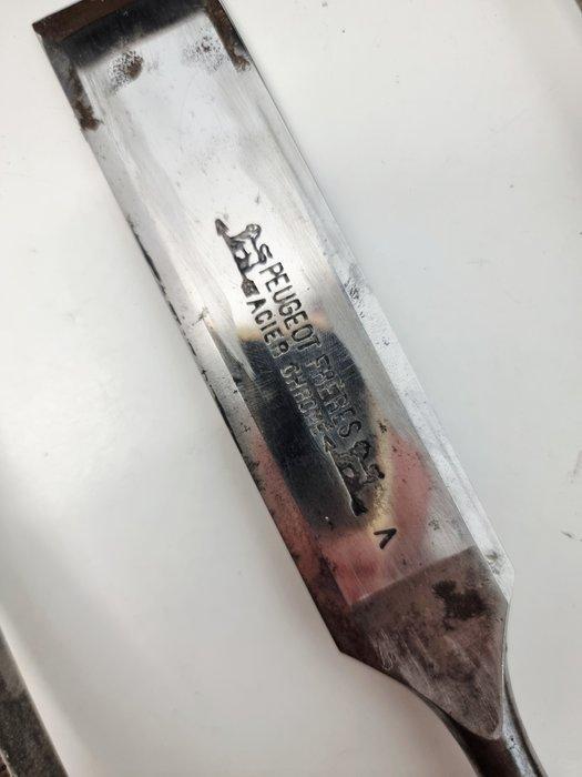 Chisels and draw knives - Werkgereedschap (5), Antiek en Kunst, Antiek | Wandborden en Tegels