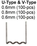 Bgs Technic Reparatieklem U-model diameter 0,6 mm 100-dlg, Auto-onderdelen, Nieuw, Verzenden