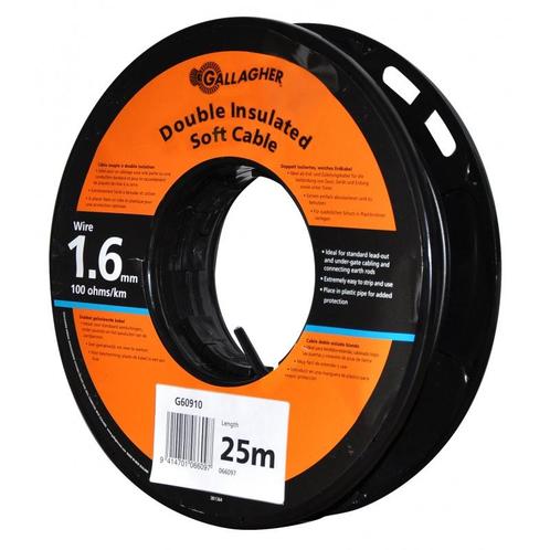 Gallagher câble de terre 1,6mm souple, rouleau de 25m, 100, Dieren en Toebehoren, Stalling en Weidegang