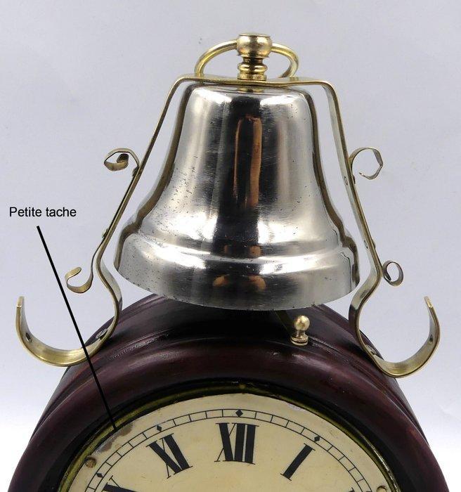 Wekker - Messing, Hout - 1910-1920, Antiek en Kunst, Antiek | Klokken