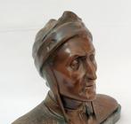 da modello di Vincenzo Vela - sculptuur, Bronzestatue-Büste, Antiek en Kunst