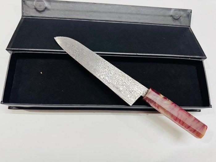 HexClad - Keukenmes - Santoku - Japanse Santuko mes (008) -, Antiek en Kunst, Antiek | Keukengerei