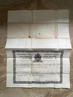 Relikwie - Papier - 1800-1850 - Authentiek relikwie