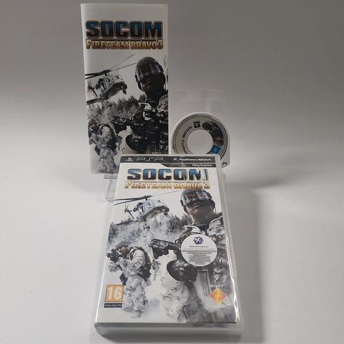 Socom Fireteam Bravo 3 Playstation Portable, Consoles de jeu & Jeux vidéo, Jeux | Sony PlayStation Portable, Enlèvement ou Envoi