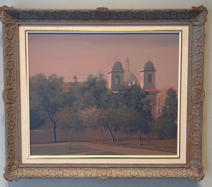 Victor Chiner Ballester (1933) - Iglesia del Tempe, Antiek en Kunst, Kunst | Schilderijen | Klassiek