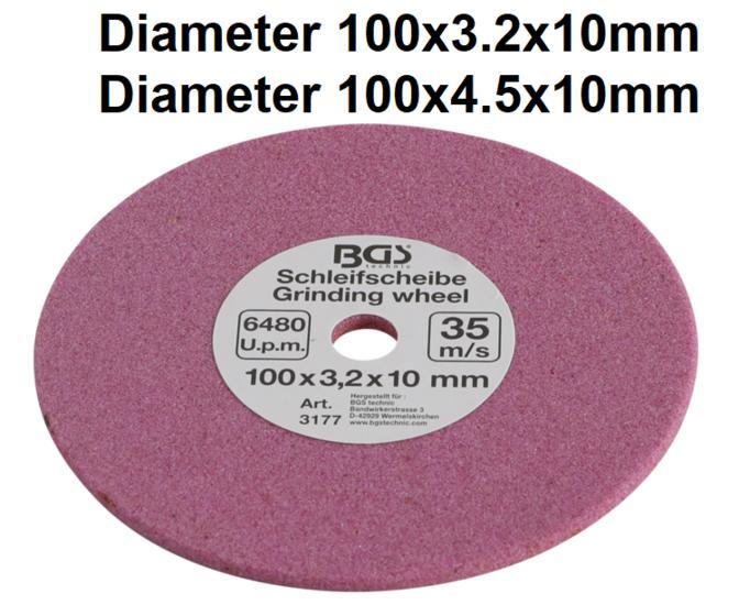 Bgs Technic Slijpschijf voor BGS 3180 100 x 3,2 x 10 mm, Auto-onderdelen, Banden en Velgen, Verzenden