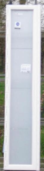 pvc raam , chassis , venster 42 x 213 wit / kwartsgrijs, Doe-het-zelf en Bouw, Kunststof, Minder dan 75 cm, Raamkozijn, Nieuw