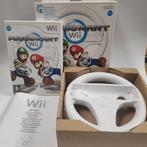 Mario Kart Wii + Stuur Boxed Nintendo Wii, Ophalen of Verzenden, Zo goed als nieuw