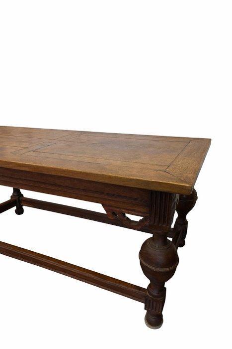 Eettafel - Eik - Eiken Kasteel Tafel, Antiek en Kunst, Antiek | Overige Antiek