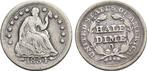 Half Dime 1854 O Vereinigte Staaten von Amerika, Timbres & Monnaies, Monnaies | Amérique, Verzenden