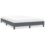 vidaXL Bedframe zonder matras 160x210 cm fluweel donkergrijs, Verzenden, Nieuw