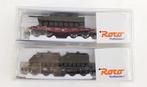 Roco N - 25596/25597 - Wagon de marchandises pour trains, Nieuw