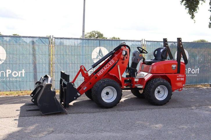 Veiling: Kniklader Heracles H190 Diesel 17.7kW 2025 Nieuw, Zakelijke goederen, Machines en Bouw | Kranen en Graafmachines, Ophalen