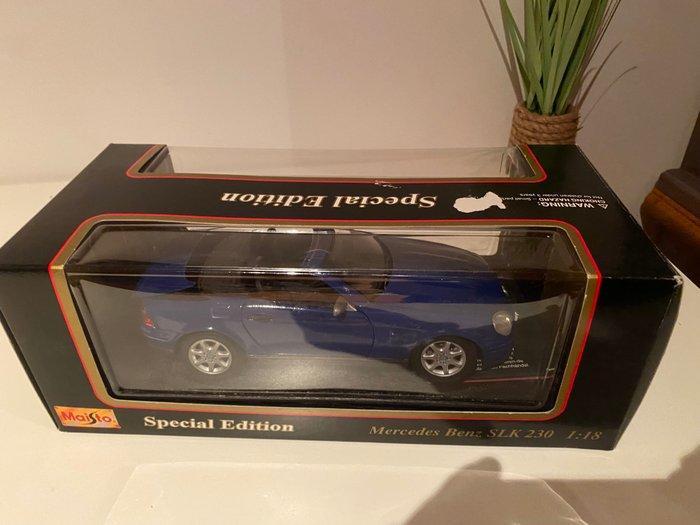 Maisto 1:18 - Modelauto - Mercedes Benz SLK 230 - special, Hobby en Vrije tijd, Modelauto's | 1:5 tot 1:12