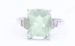 Zonder Minimumprijs - Ring - 14 karaat Witgoud Quartz -, Nieuw