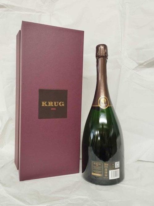 2006 Krug, Vintage - Champagne Brut - 1 Magnum (1,5 L), Verzamelen, Wijnen