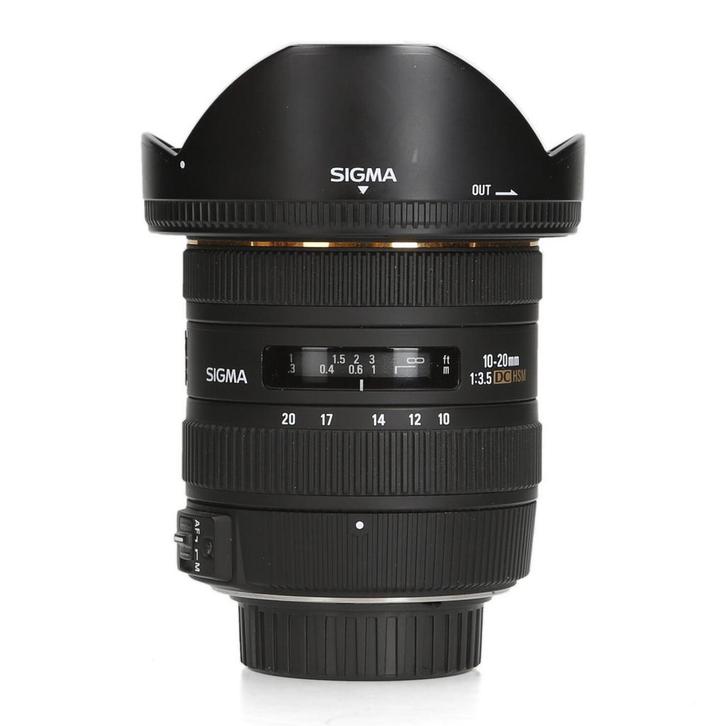 Sigma 10-20mm F3.5 EX DC HSM - Nikon F, Audio, Tv en Foto, Foto | Lenzen en Objectieven, Zo goed als nieuw, Ophalen of Verzenden