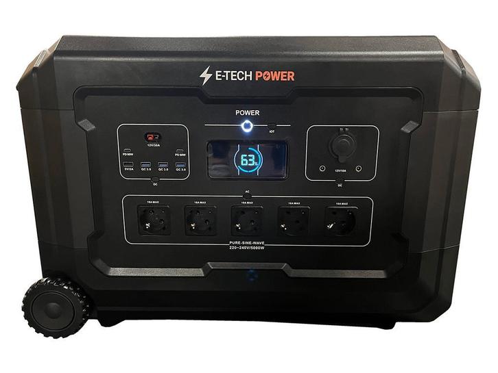 Mobiele accu stroomgroep S5 - continu vermogen 5000 W, Bricolage & Construction, Générateurs, Envoi