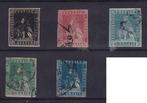 Anciens états italiens - Toscane 1857 - Marzocco, lignes, Gestempeld