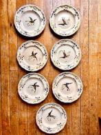 Longchamp - Assiette (7) - Porcelaine, Antiek en Kunst