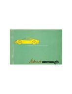 1969 FERRARI DINO 206GT ONDERDELENHANDBOEK 39/69, Ophalen of Verzenden