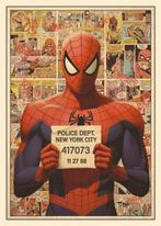 Kobalt (1970) - Spider Man arrested, Antiek en Kunst, Kunst | Schilderijen | Modern