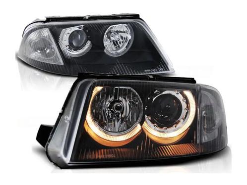 Angel Eyes koplampen Black geschikt voor VW Passat 3BG B5, Autos : Pièces & Accessoires, Éclairage, Envoi