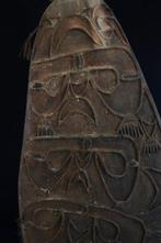 Bouclier Asmat de la région du Nord-Ouest - Papouasie, Antiek en Kunst