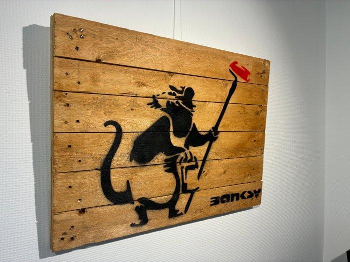 Banksy (1974) - Rat au rouleau de peinture - After, Antiek en Kunst, Antiek | Overige Antiek