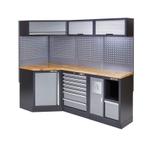 Complete werkplaatsinrichting, werkbank en hoekstuk met, Ophalen of Verzenden, Nieuw