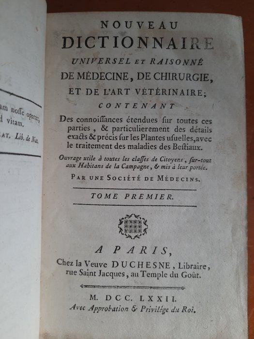 Par une Sociéte de Médecins - Nouveau dictionnaire universel, Antiquités & Art, Antiquités | Livres & Manuscrits