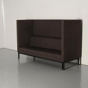 Officenow ontvangstbank, bruin, 141 x 217 cm