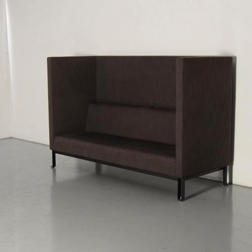 Officenow ontvangstbank, bruin, 141 x 217 cm, Huis en Inrichting, Zetels | Zetels, Gebruikt, Ophalen of Verzenden