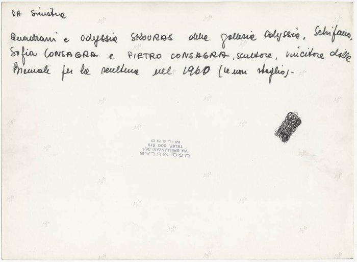 Ugo Mulas - Mario Schifano, Odyssia Skouras, Federico, Antiek en Kunst, Kunst | Designobjecten