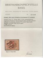 Zwitserland 1850 - Zogenoemde WINTERTHUR met zelden mooi PP, Postzegels en Munten, Gestempeld