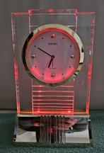 Citizen lichtgevend vintage plexiglas horloge,, Antiquités & Art, Antiquités | Horloges