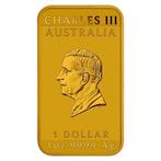 Australië. 1 Dollar 2024 1 oz, Rectangle Red Dragon 24k Gold