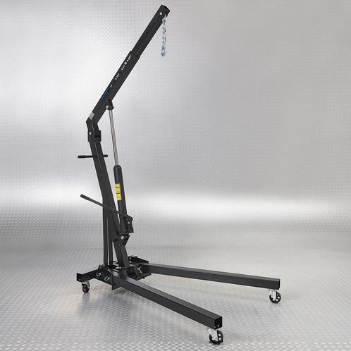 Datona Garagekraan hydraulisch 1 ton - Datona - Zwart, Auto diversen, Autogereedschap, Ophalen of Verzenden