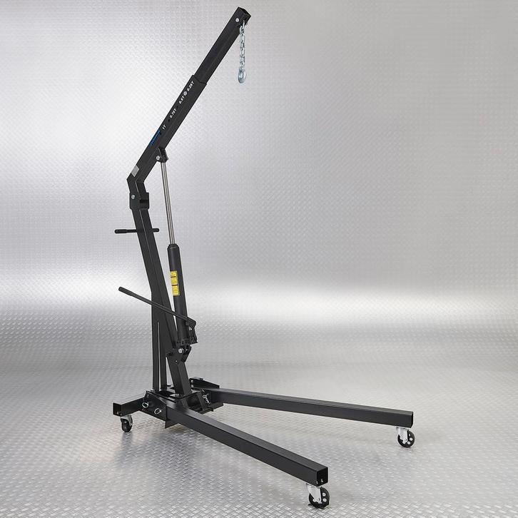 Datona Garagekraan hydraulisch 1 ton - Datona - Zwart, Auto diversen, Autogereedschap, Ophalen of Verzenden