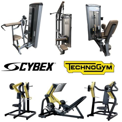 Complete Krachtset Technogym en Cybex | 14 machines | plate, Sport en Fitness, Fitnessmaterialen, Verzenden
