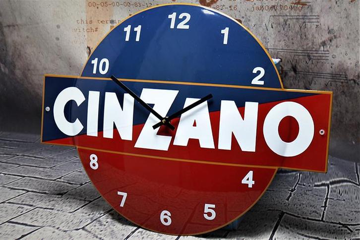 Emaille Klok Cinzano, Collections, Marques & Objets publicitaires, Envoi