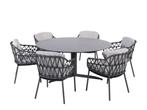 4 Seasons Outdoor Calpi dining set met Embrace tafel HPL