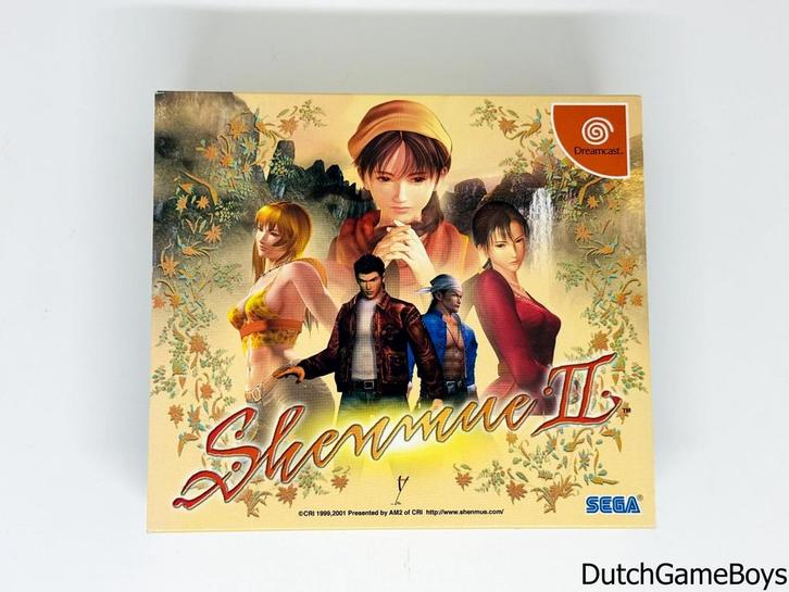 Sega Dreamcast - Shenmue II + Spine & Reg. Card - Japan, Games en Spelcomputers, Games | Sega, Gebruikt, Verzenden